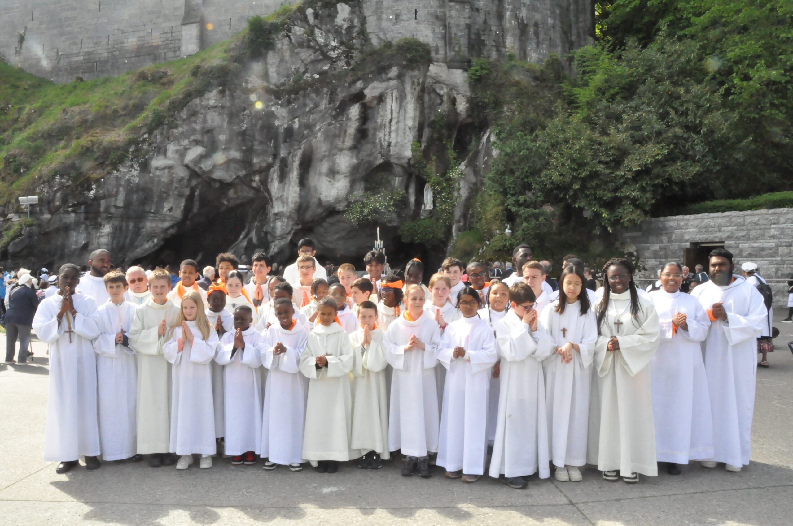 Pèlerinage diocésain des servant(e)s d’autel à Lourdes
