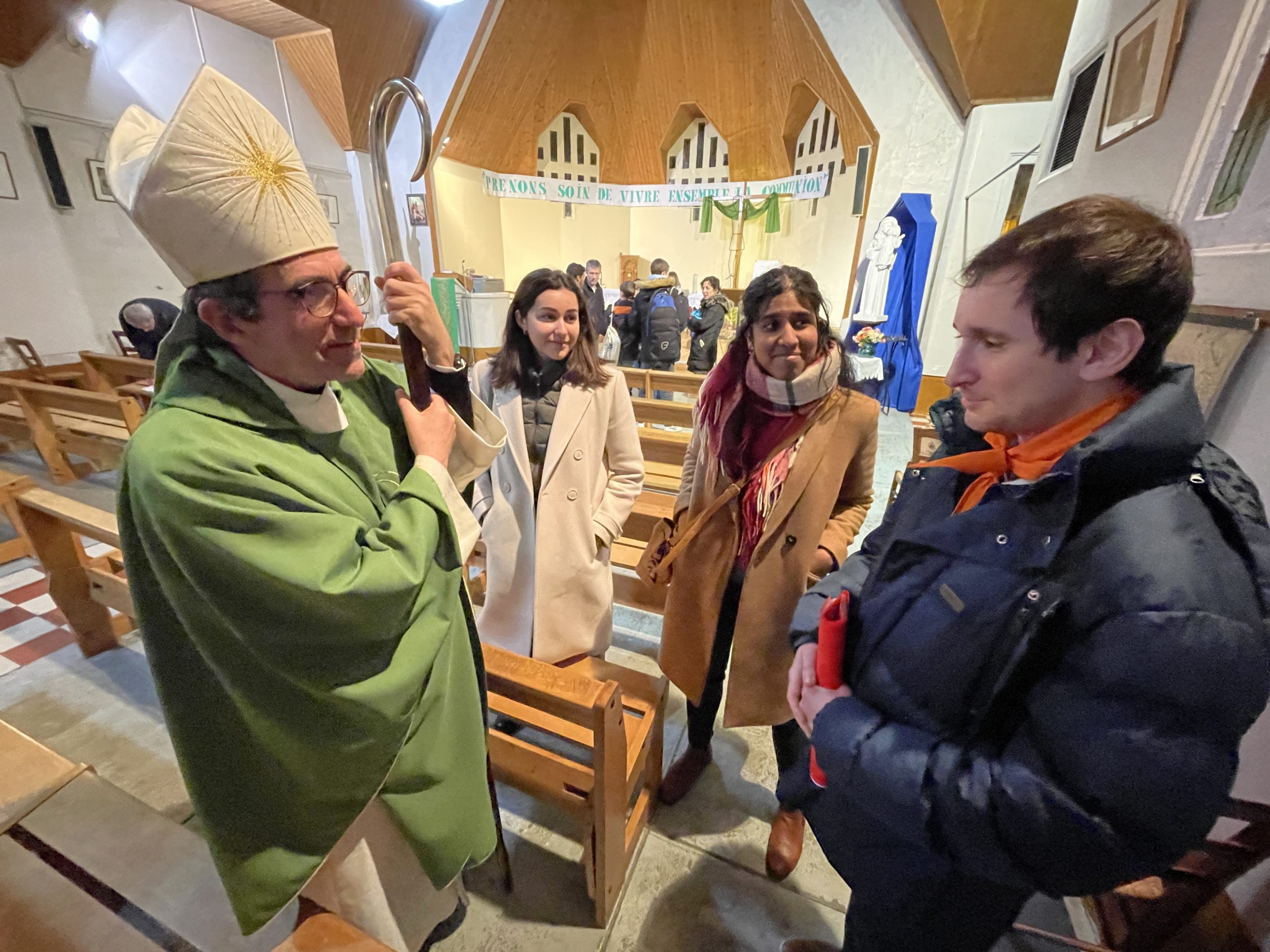 Visite pastorale de notre évêque sur le secteur de Palaiseau