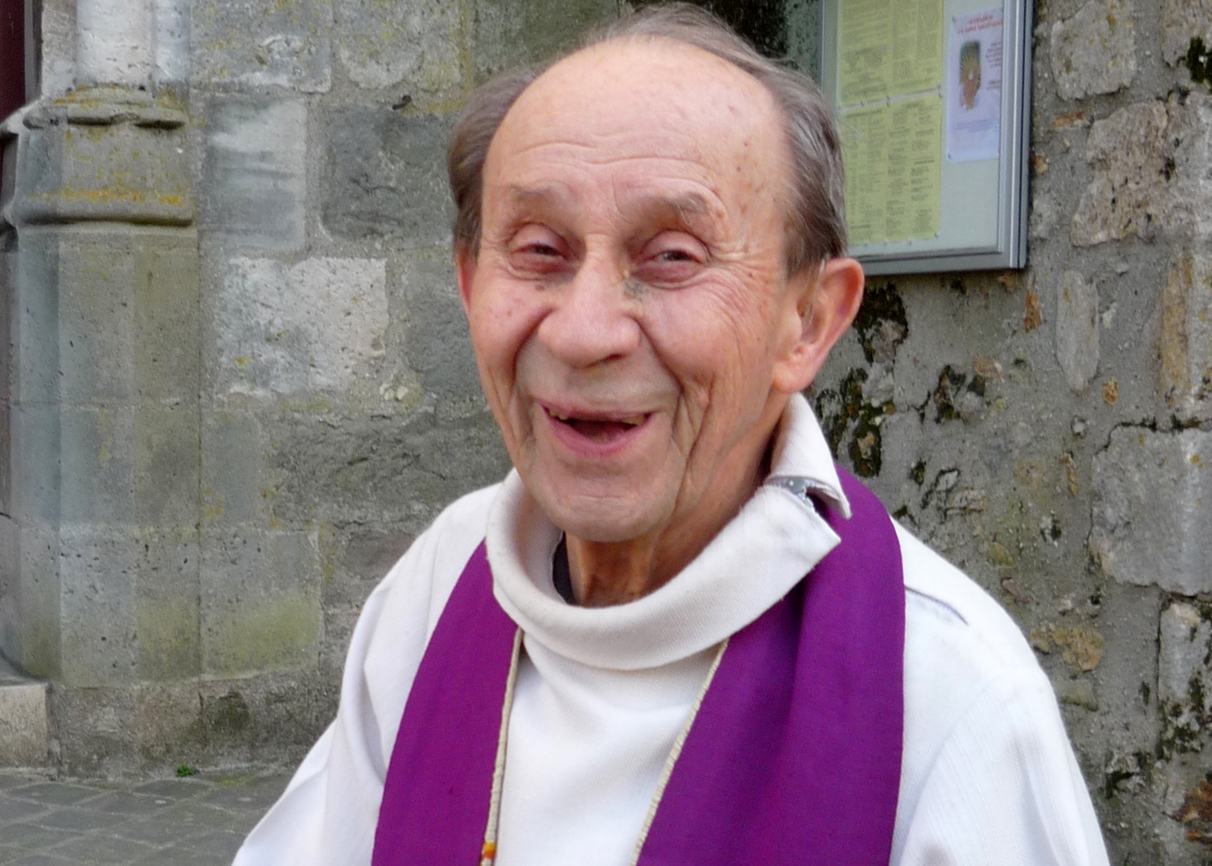 Joyeux anniversaire père Jacques Pé pour vos 100 ans !